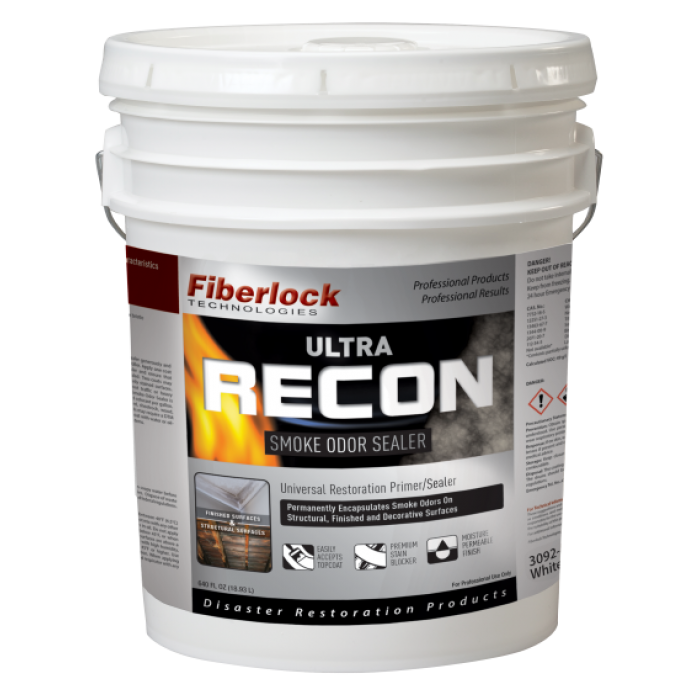 Recon Ultra Smoke Odor Sealer (White) 5 gallons