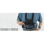 Tablet Chest Harness for iPad Air, 9.7, 10.5 Pro, iPad Mini, Surface Pro and Similar Tablets