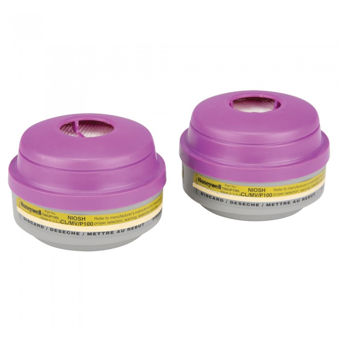 North Honeywell 75852P100L N Series Combination Gas/Vapour/P100 Filter Respirator Cartridges