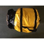 Tuyau flexible jaune dans un sac de 12'' x 25' 