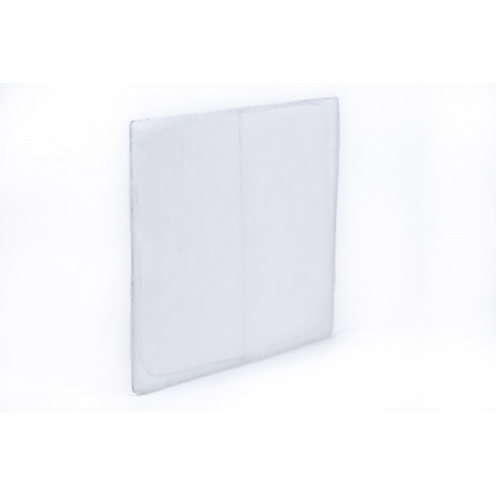 Filtre média blanc en polyester 17x17