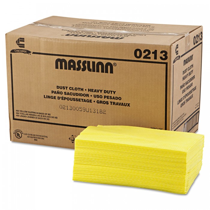 Linge jaune d'epoussetage Masslinn 0213 