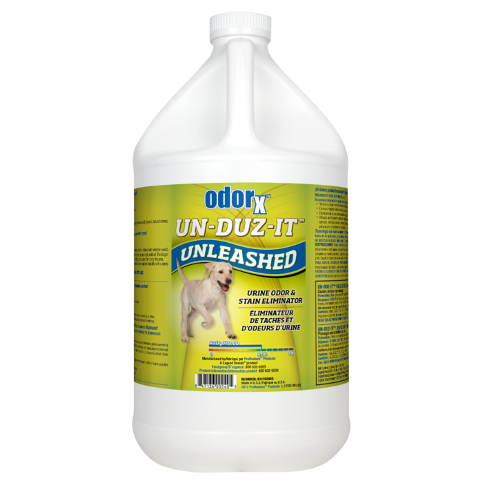 OdorX Un-DUz-IT Unleashed Éliminateur d'Odeurs et de taches d'urine 